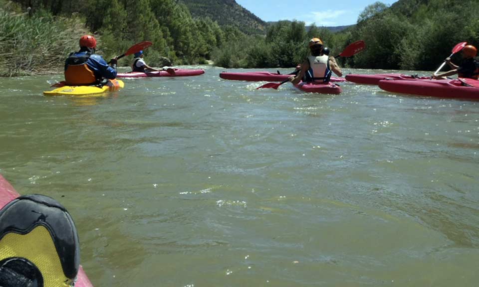 Piragüismo - Charate en Molina de Segura -Murcia. Turismo activo y de aventura