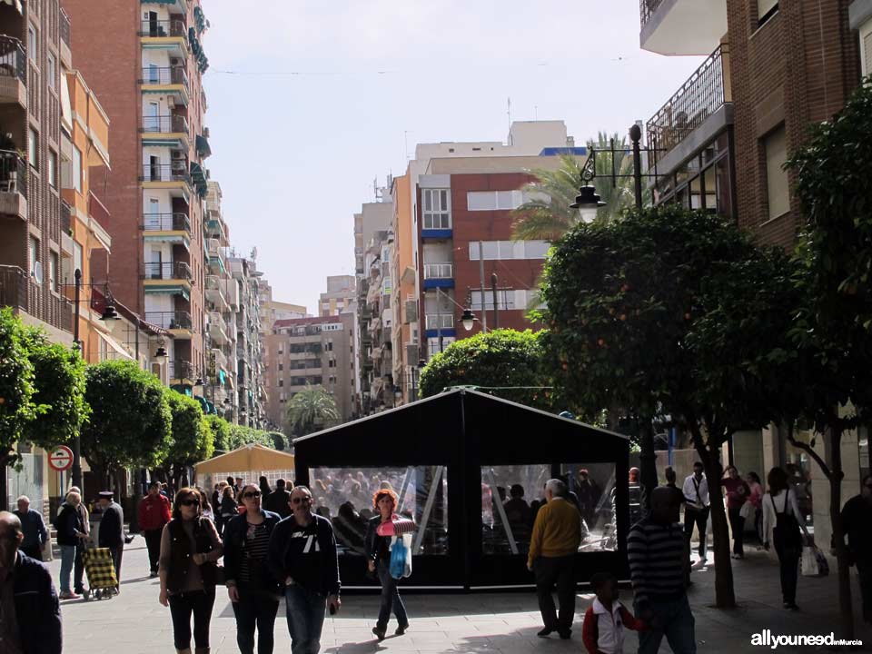 Streets in Molina de Segura