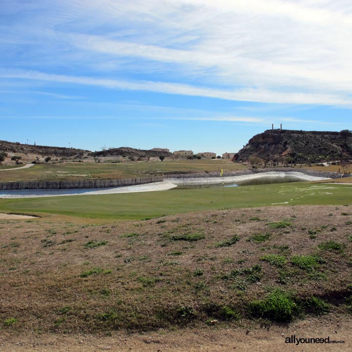 Mosa Trajectum. Campo de golf en Murcia