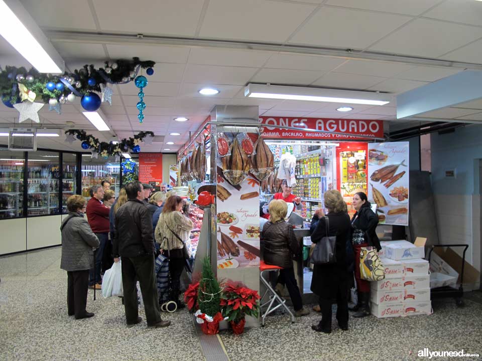 Mercado de Saavedra Fajardo en Murcia