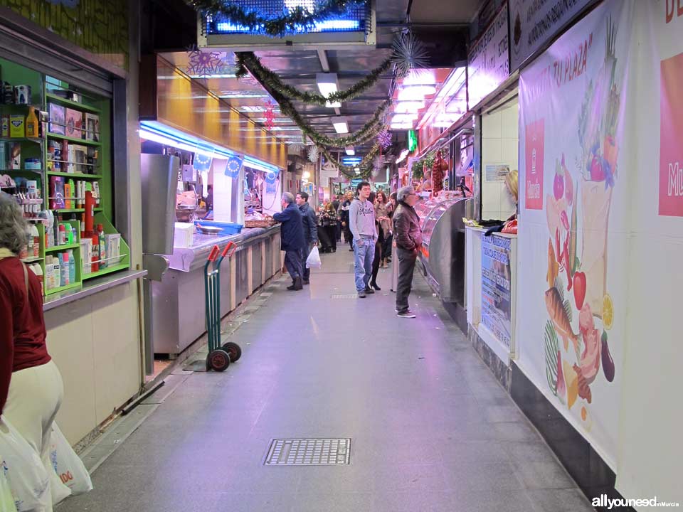 Mercado de Veronicas en Murcia