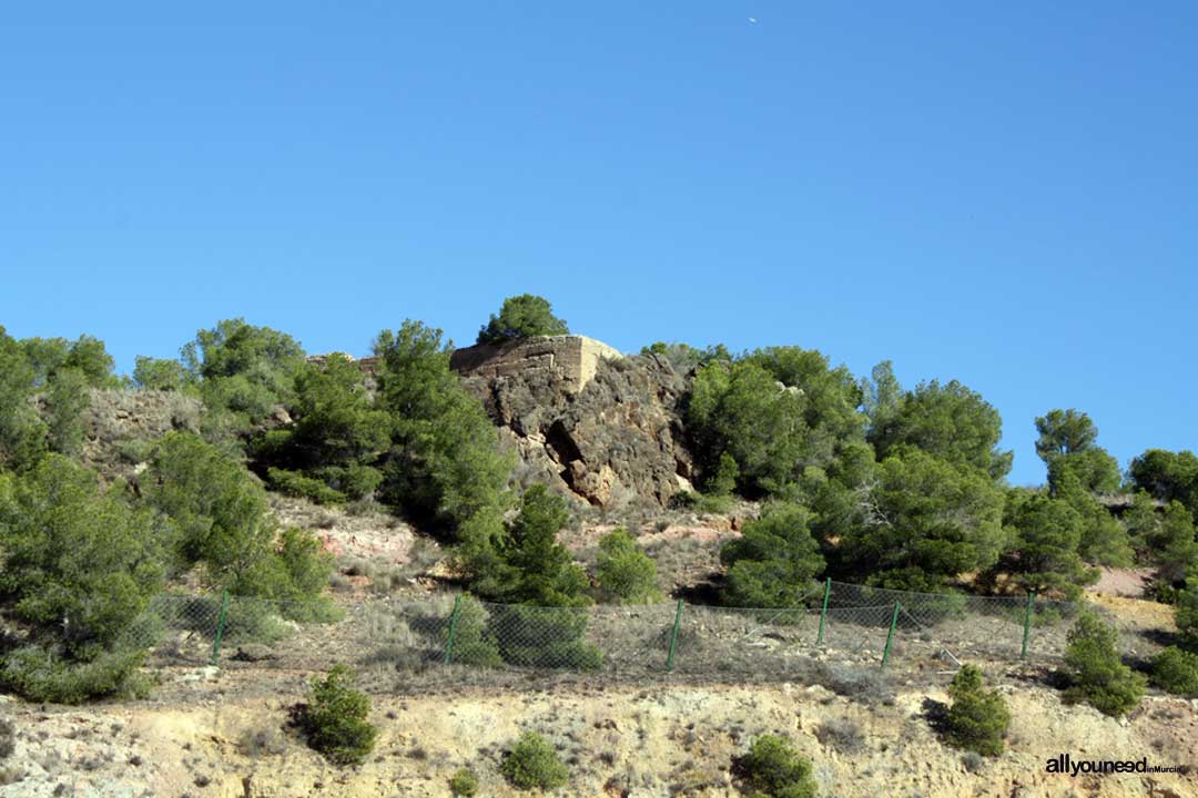 Ruta Castillo Portazgo. Parte del Castillo al otro lado de la Autovía