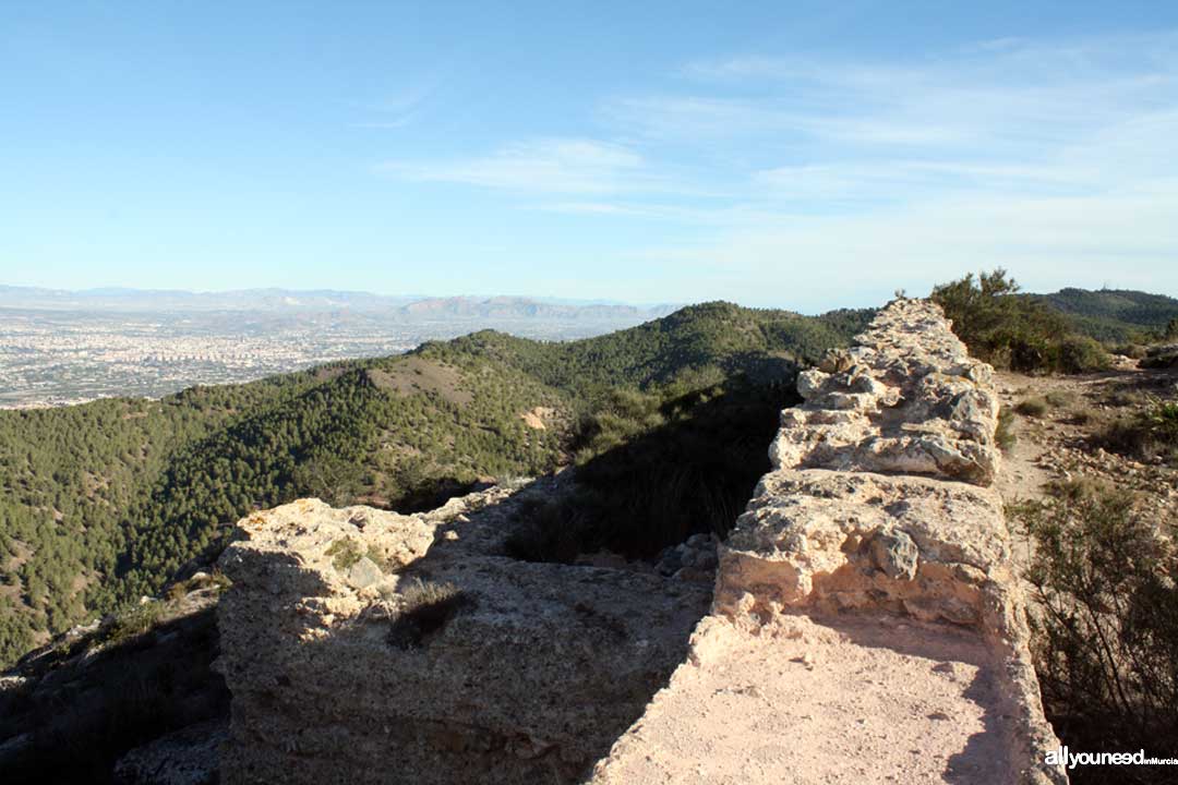 Portazgo Castle Route. Asomada Castle, end of route