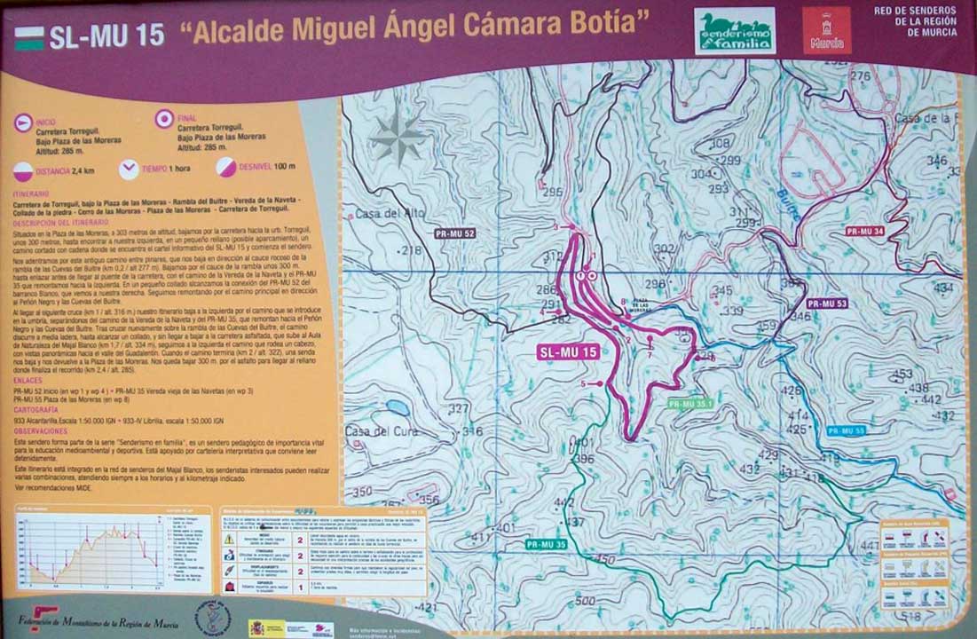 Trail of familia Alcalde Miguel Ángel Cámara. SL-MU15. Majal Blanco