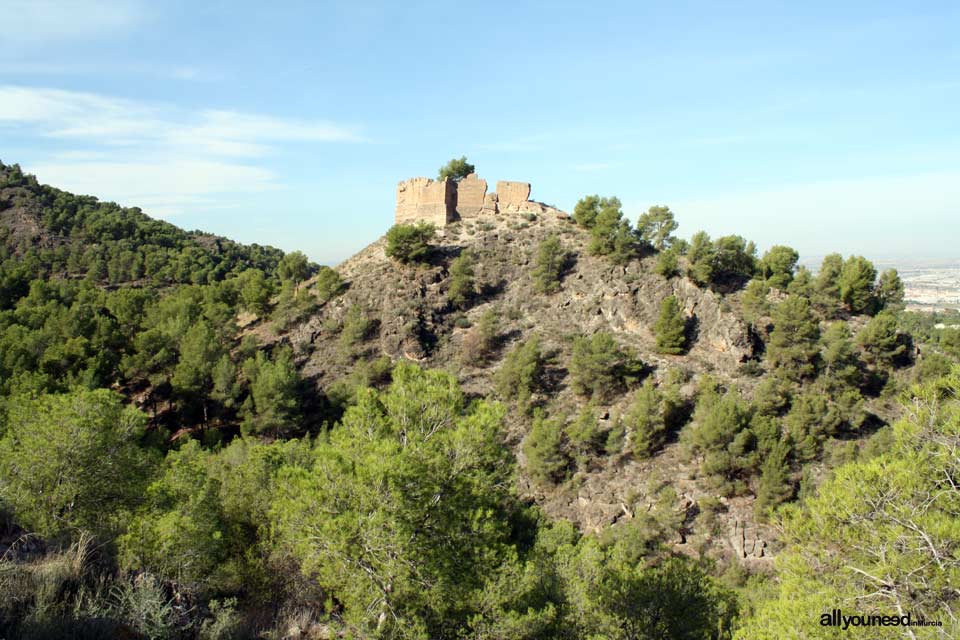Castillo de La Luz. Carrascoy y El Valle. Castillos de Murcia
