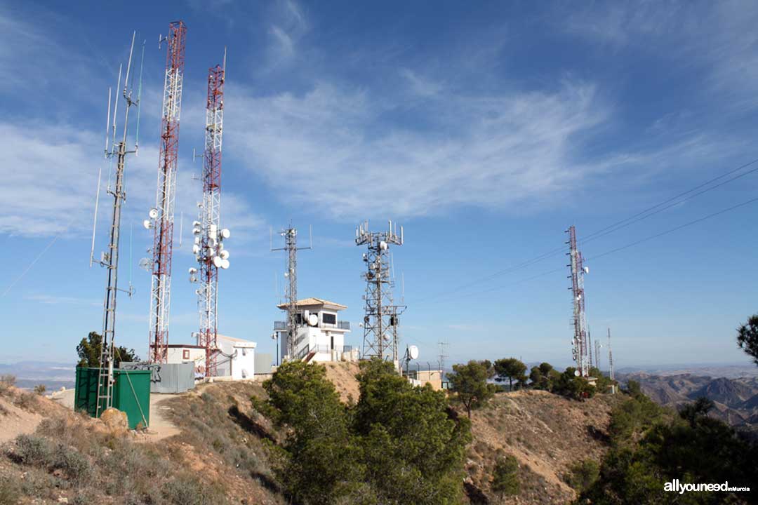 Ruta Cresta del Gallo-Pico del Relojero. El Pico del Relojero. Senderismo en Murcia