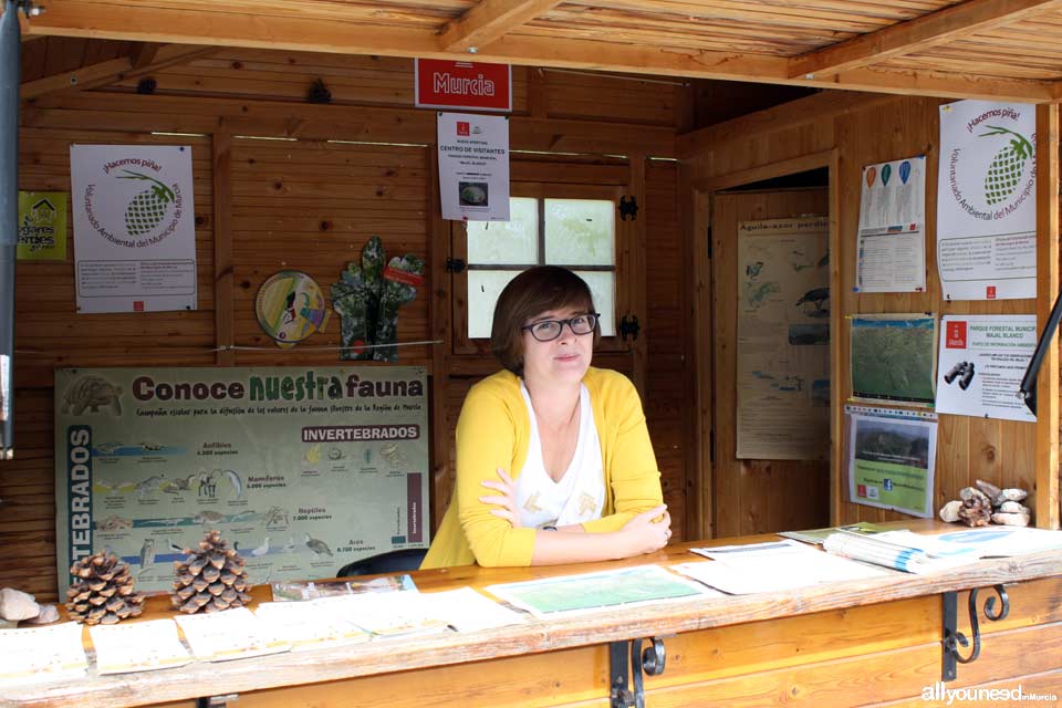 Punto de Información del Majal Blanco. Parque Regional El Valle  y Carrascoy en Murcia