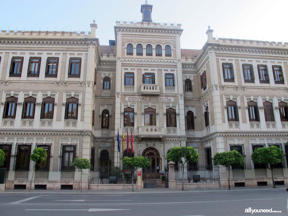 Edificio de la Antigua Convalecencia en Murcia