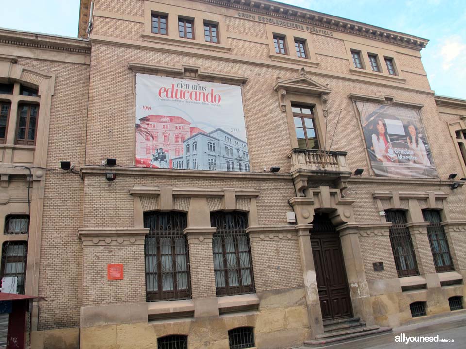 Placas con Notas de Hechos Históricos en Murcia