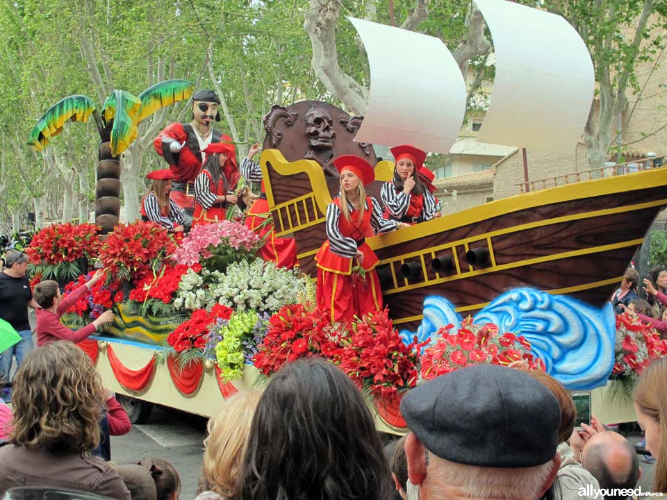 Batalla de las Flores. Parade