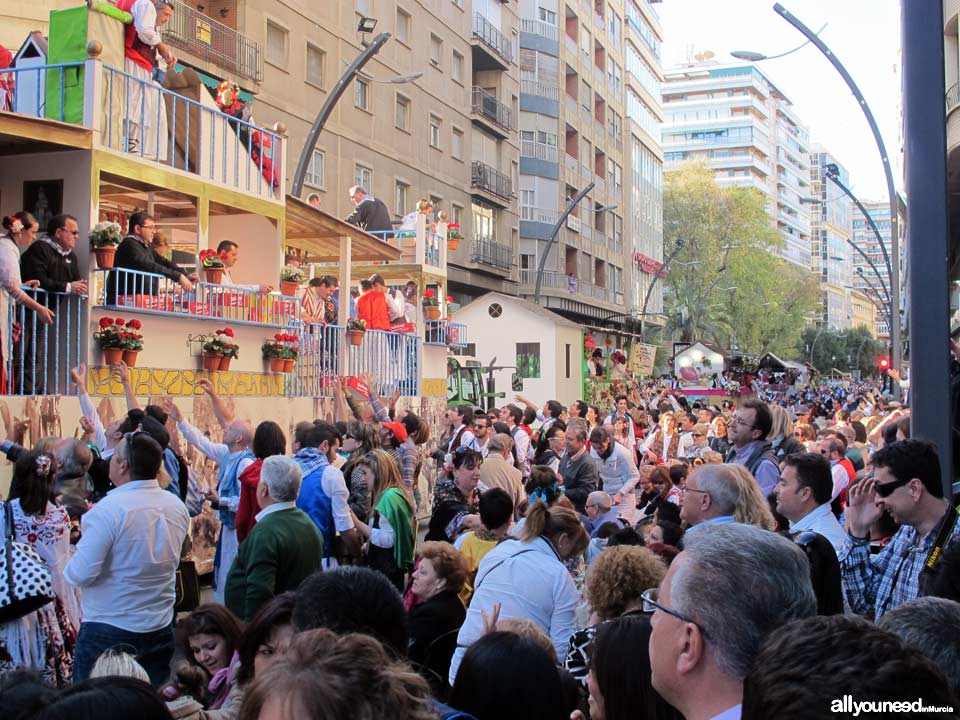 Bando de la Huerta. Desfile