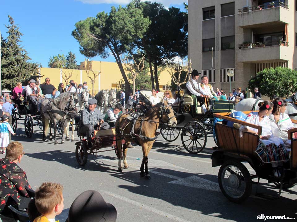 Bando de la Huerta. Desfile