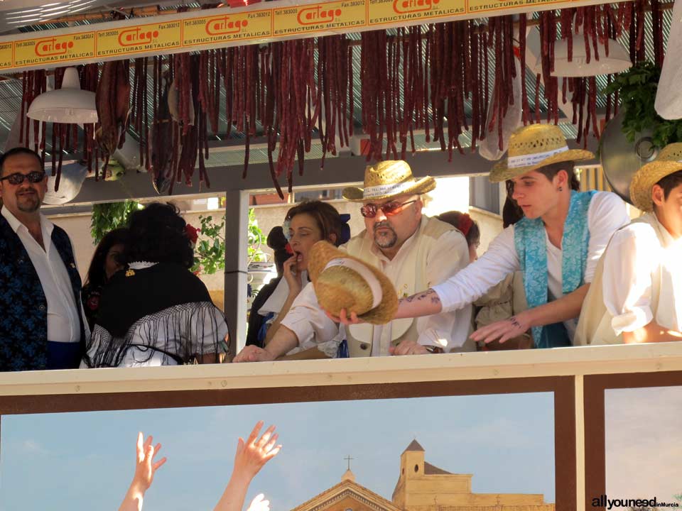 Bando de la Huerta. Fiestas de Primavera de Murcia. Desfile