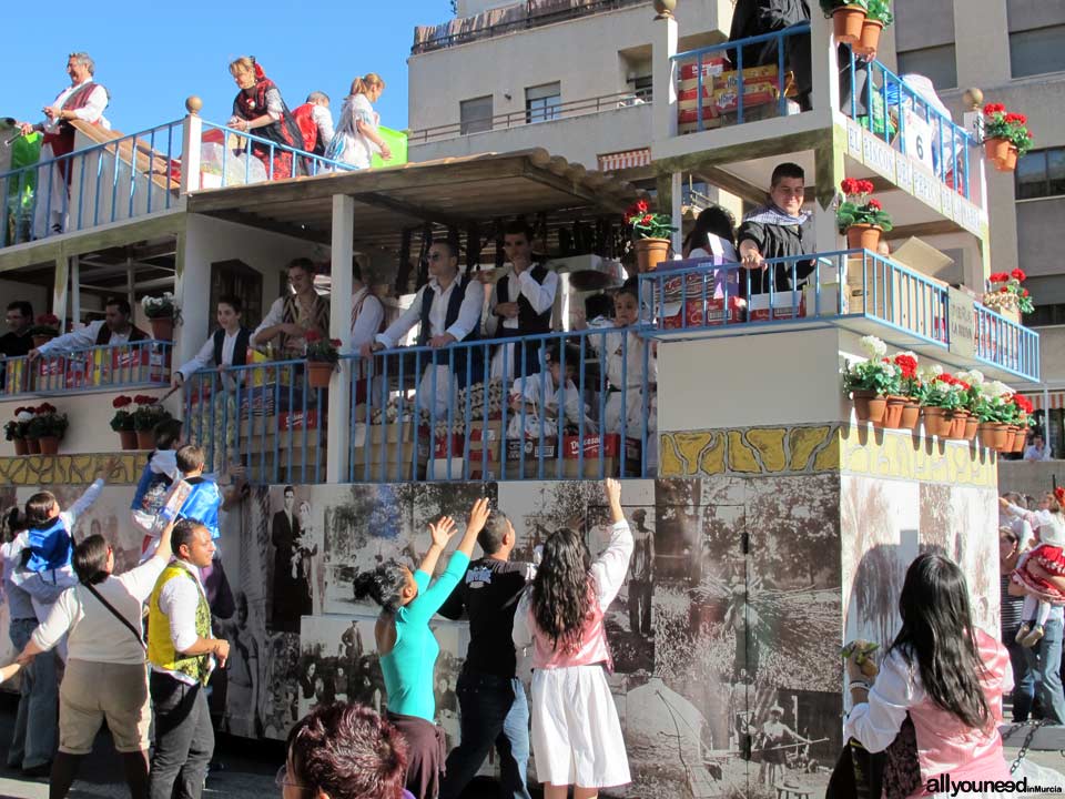 Bando de la Huerta. Fiestas de Primavera de Murcia. Desfile