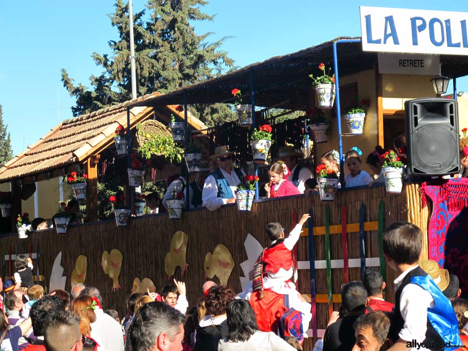 Bando de la Huerta. Fiestas de Primavera de Murcia. Desfile