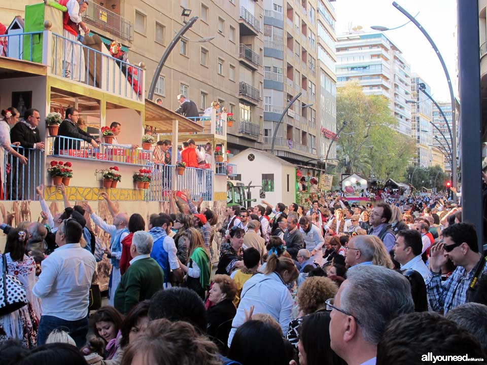Bando de la Huerta. Fiestas de Primavera de Murcia. Desfile