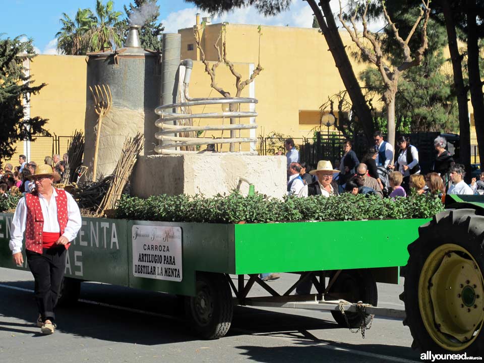 Bando de la Huerta. Fiestas de Primavera de Murcia. Desfile