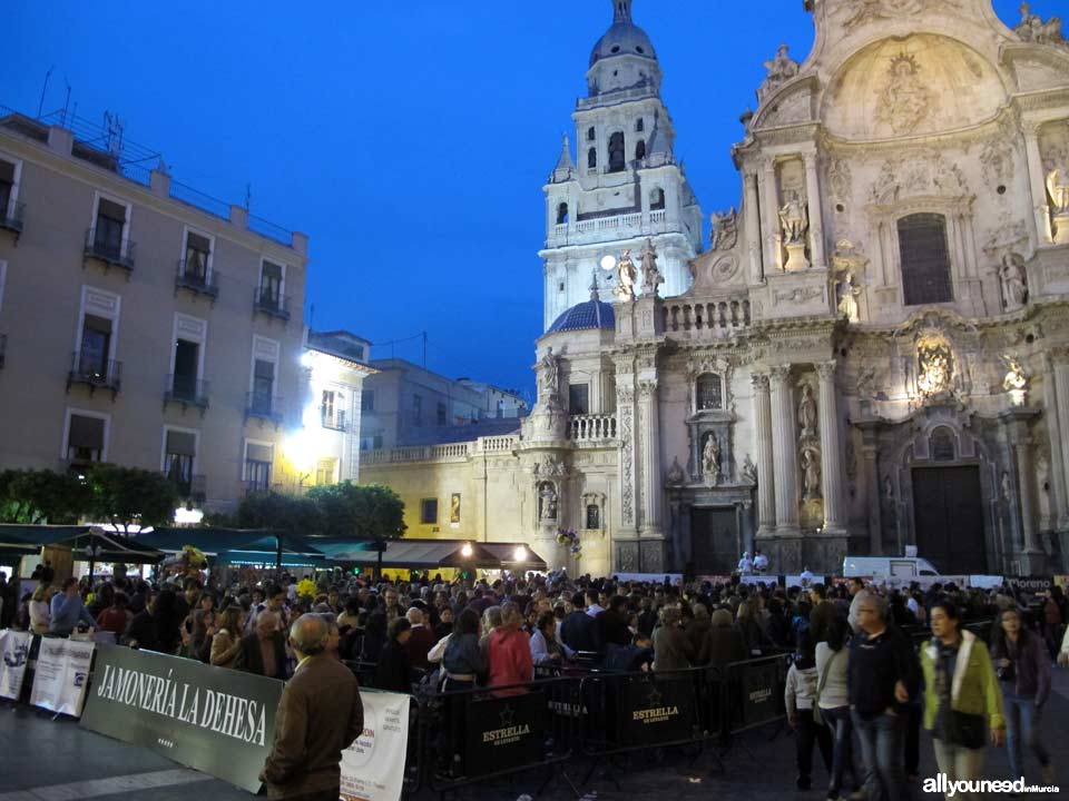 Murcia en Primavera. Batalla de Las Flores. Desfile