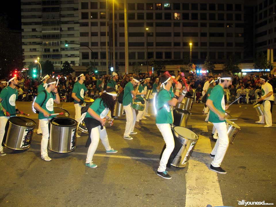 Entierro de la Sardina. Fiestas de Primavera en Murcia. Desfile