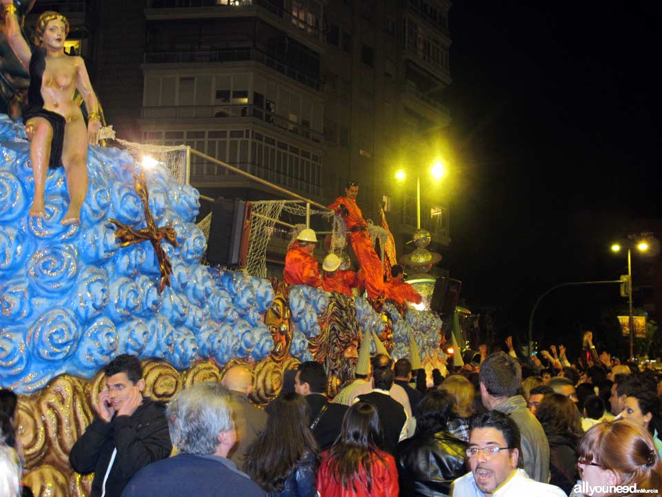 Burial of the Sardine. Parade