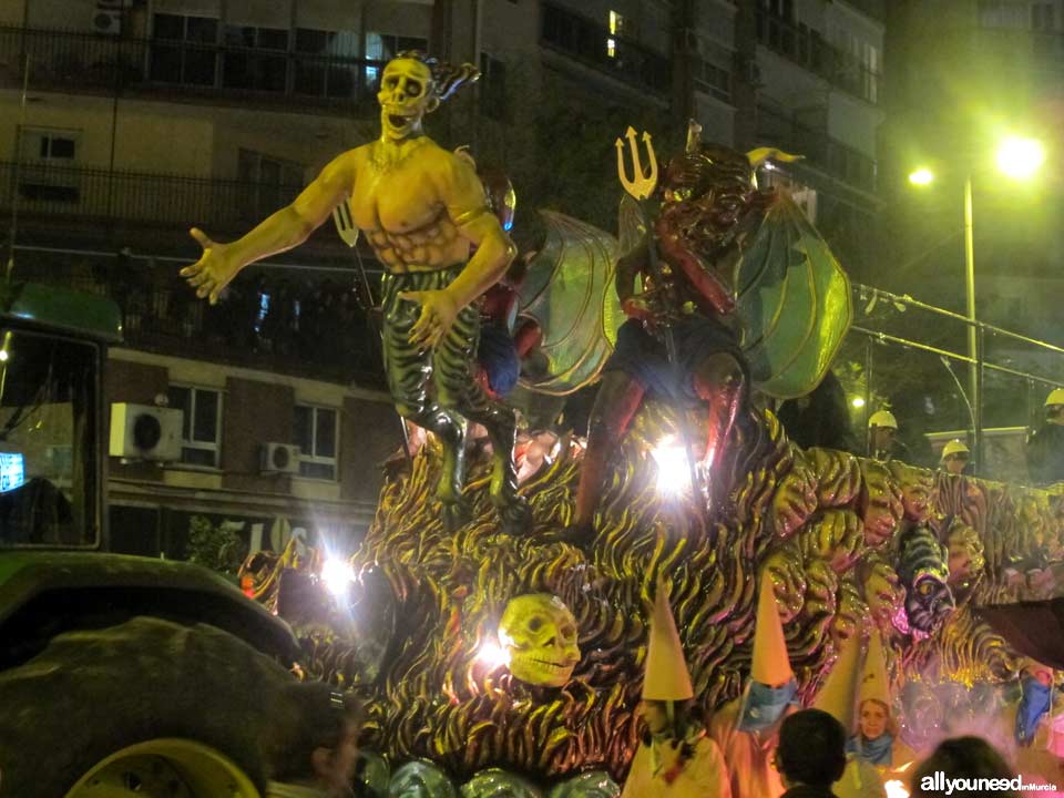 Burial of the Sardine. Parade