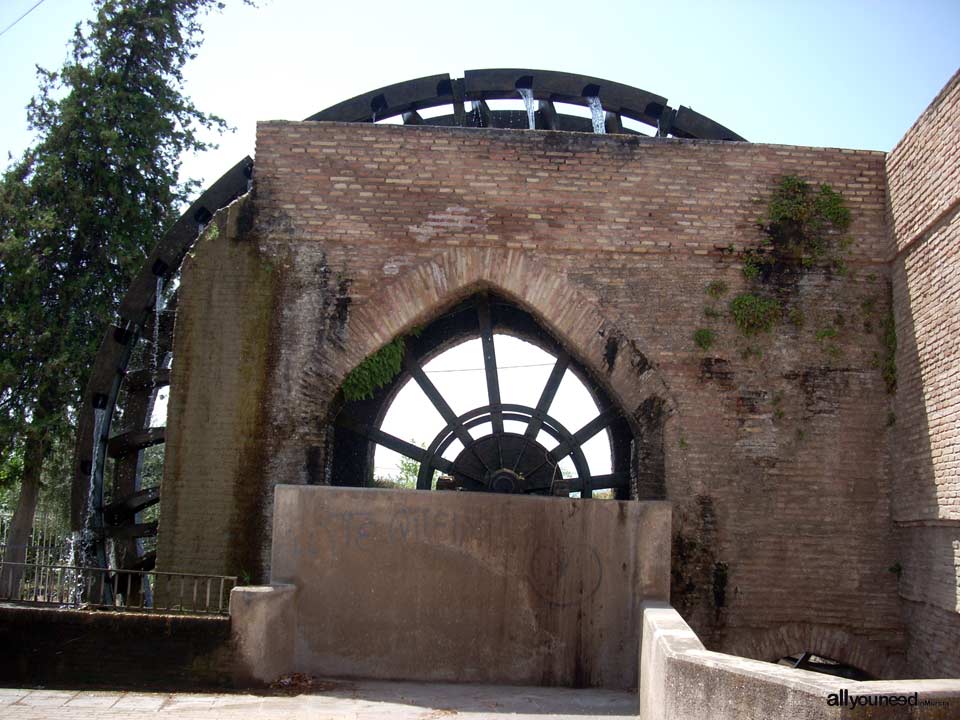 Ñora Waterwheel in Murcia. Spain