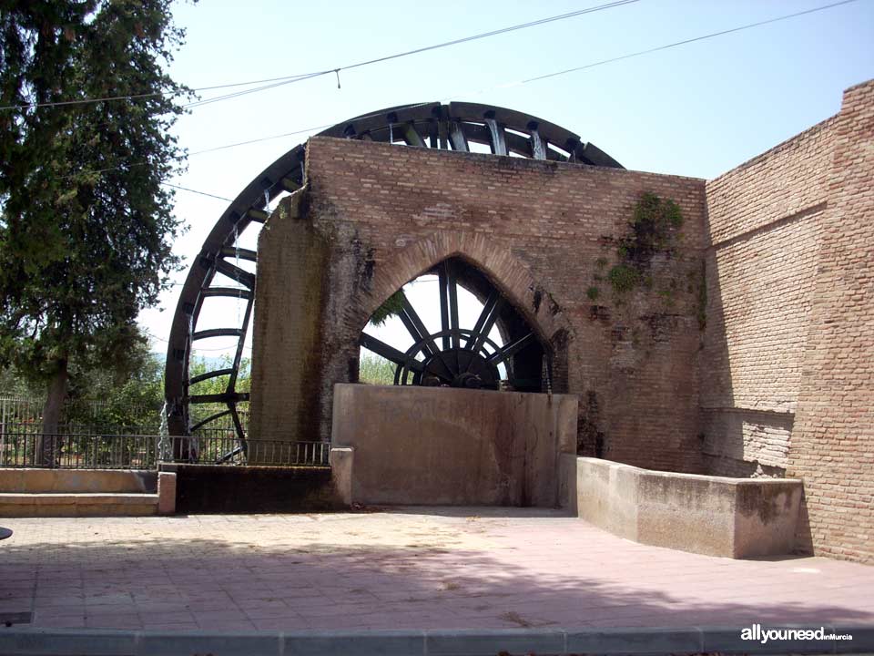 Ñora Waterwheel in Murcia. Spain