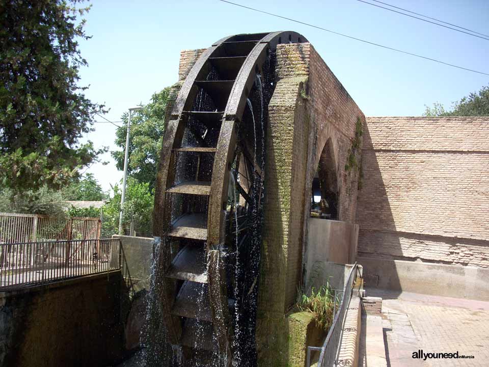 Ñora Waterwheel in Murcia. Spain