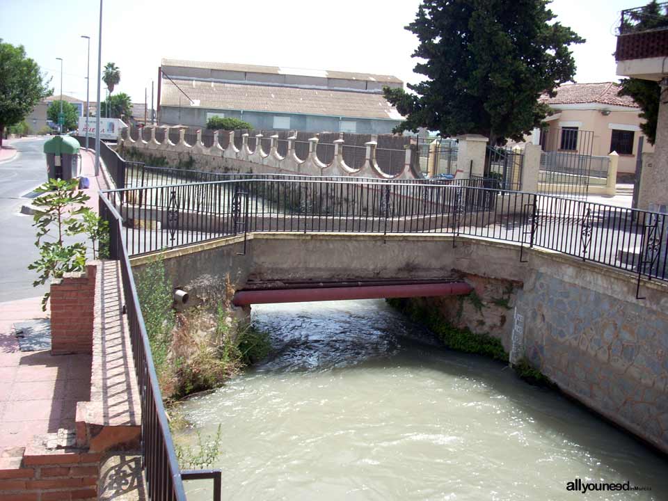 Ñora Waterwheel in Murcia. Spain