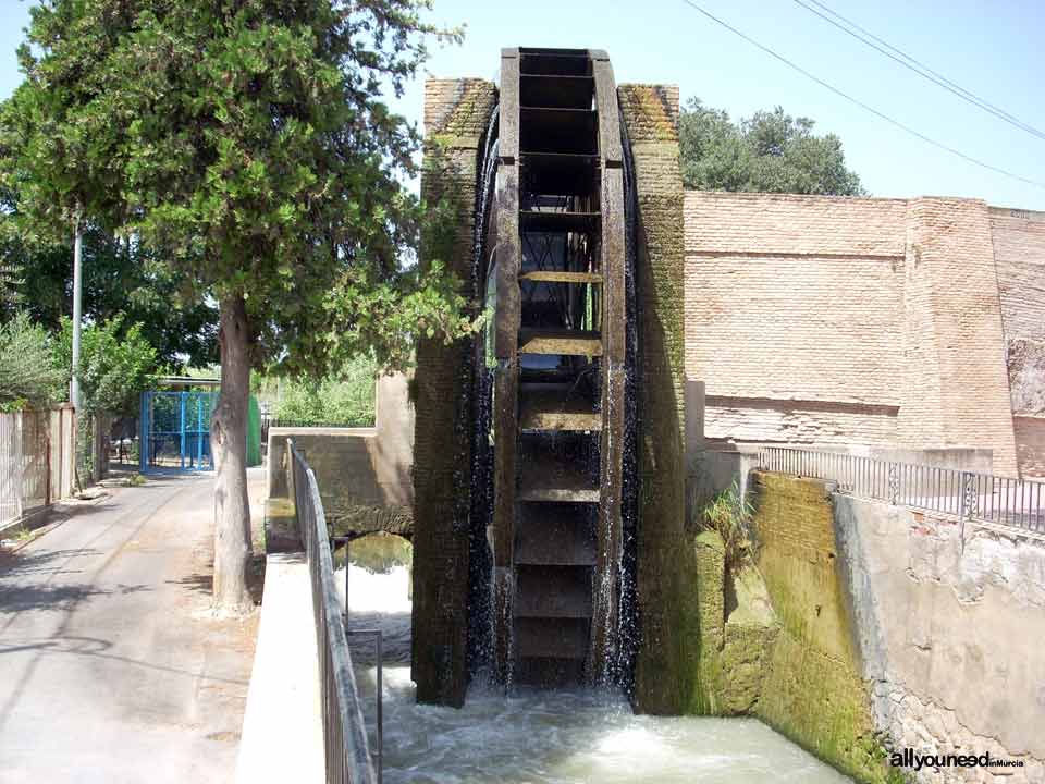 Ñora Waterwheel in Murcia. Spain