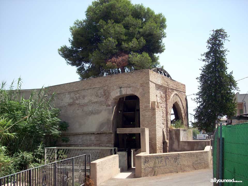 Ñora Waterwheel in Murcia. Spain