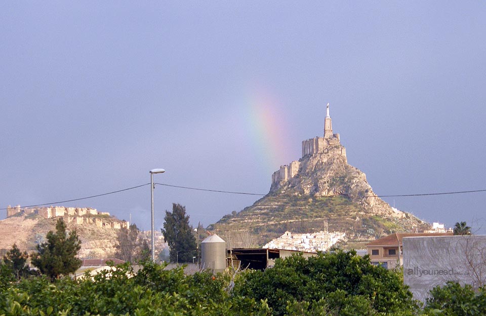 Castillo de Monteagudo. Castillos de Murcia