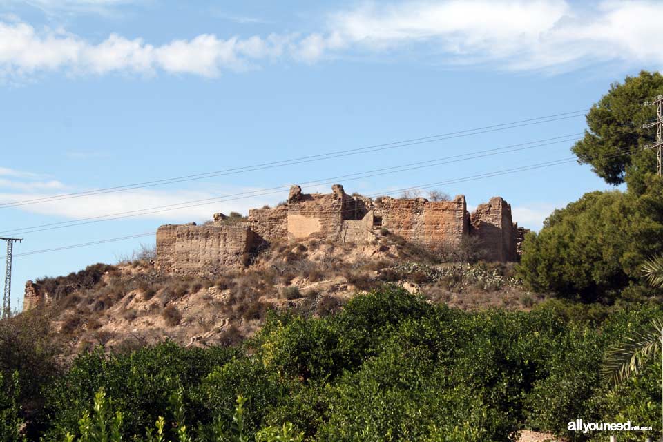 El Castillejo de Monteagudo. Castillos de Murcia