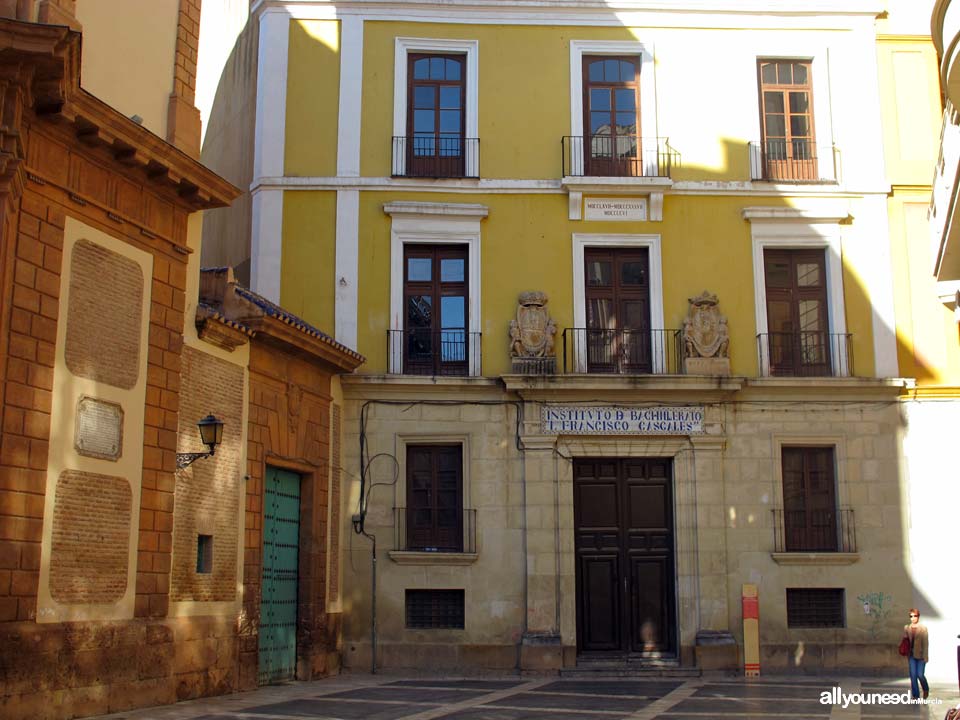 Antiguo Colegio de Teólogos de San Isidoro. IES Licenciado Francisco Cascales