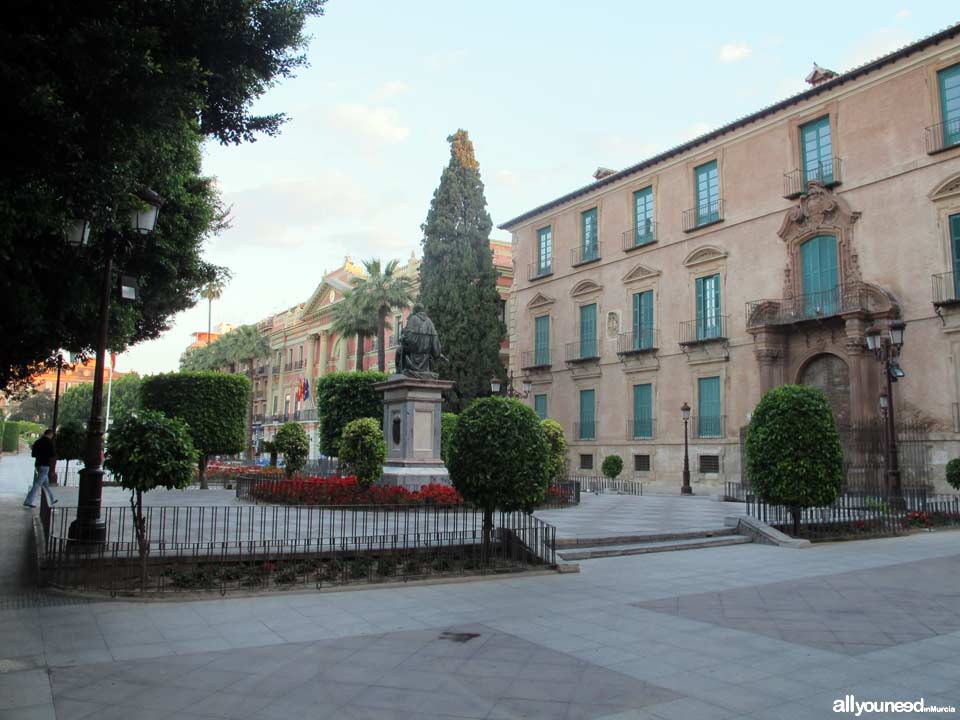 Glorieta de España en Murcia