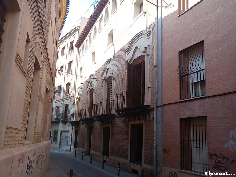 Streets in Murcia. Calle San Nicolás