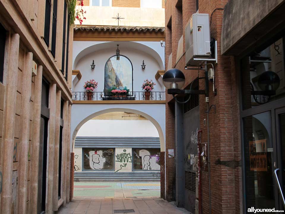 Streets in Murcia. Calle Aurora