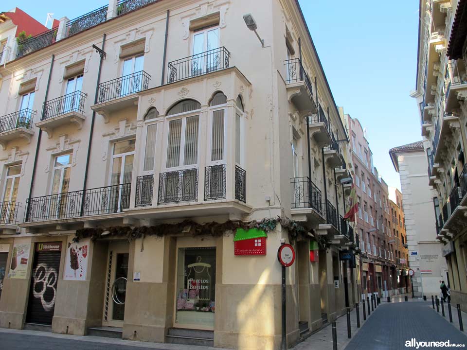 Streets in Murcia. Calle Azucaque