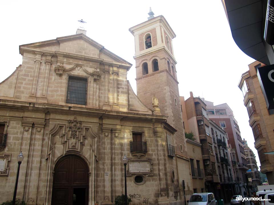 Iglesia San Pedro Apóstol en Murcia