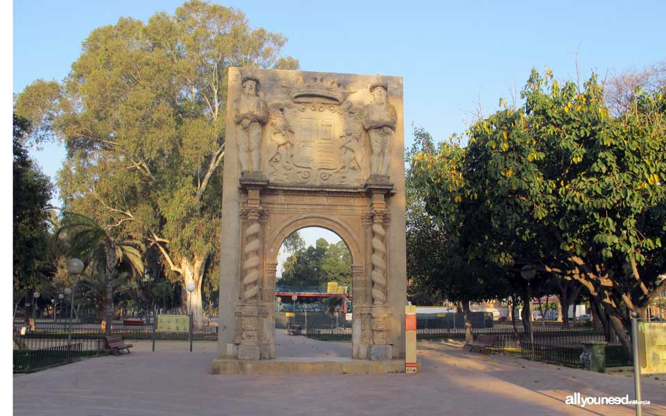 Jardín del Malecón en Murcia