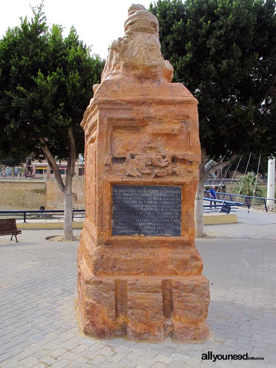 León del Malecón en Murcia