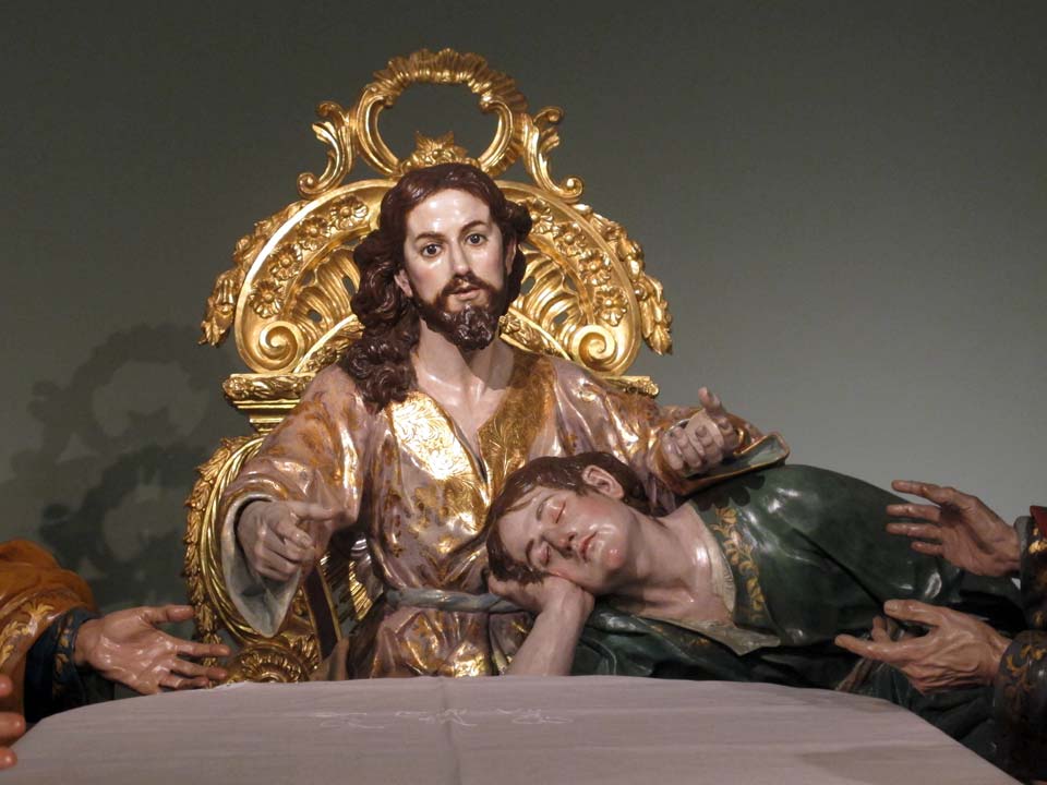 Museo Salzillo en Murcia. Iglesia de Nuestro Padre Jesús. La Ultima Cena