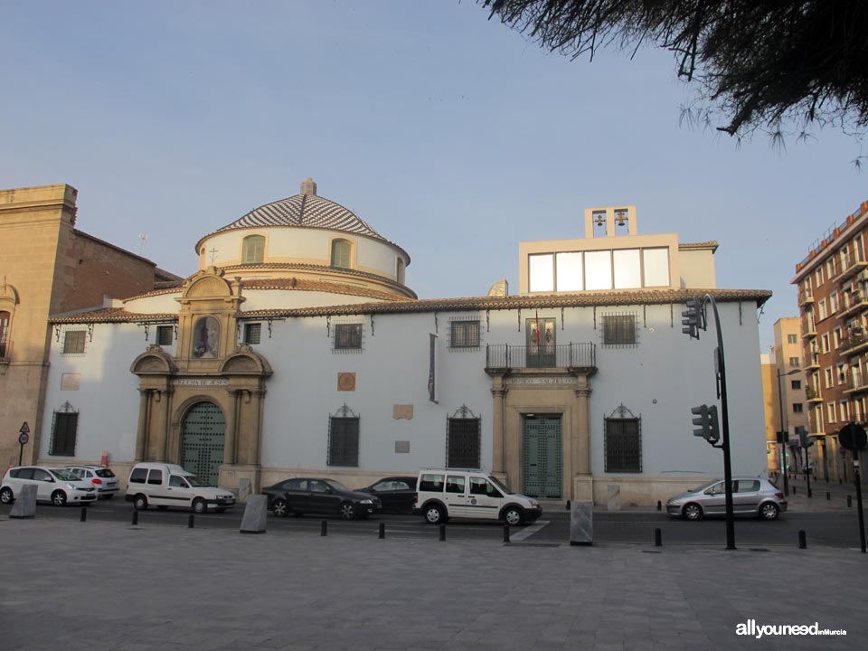 Salzillo Museum in Murcia. Church of Our Father Jesus