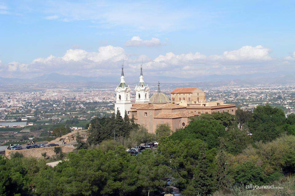 Santuario de la Fuensanta en el Valle in Murcia