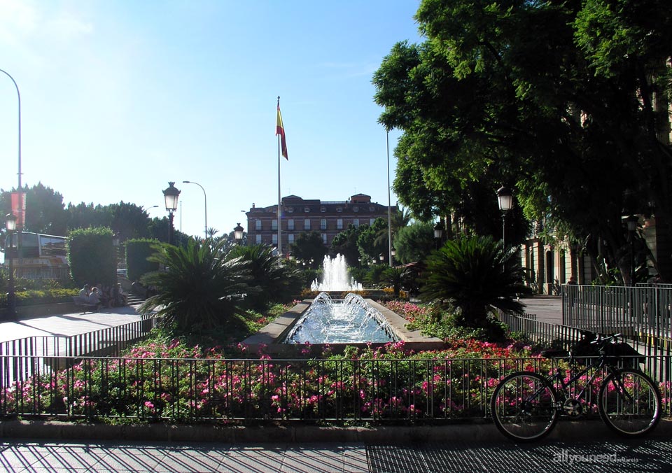 La Glorieta de España in Murcia