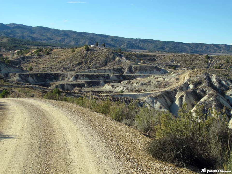 Barrancos de Gebas. Dirt road