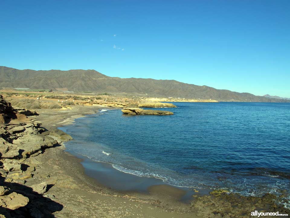 Cabo Cope and Puntas de Calnegre Regional Park. Playa de la Galera