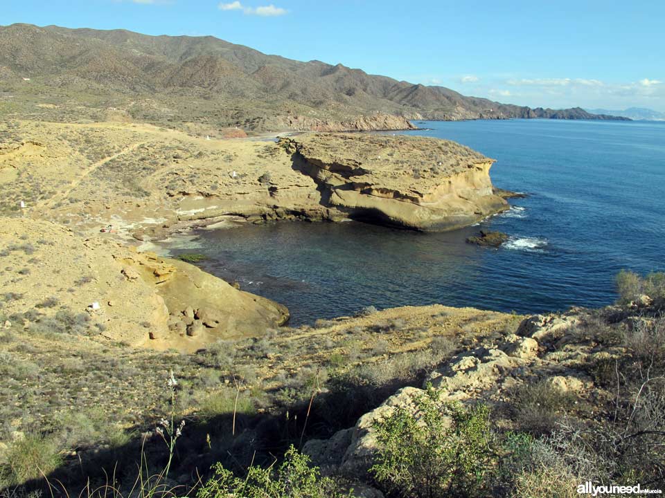 Cabo Cope and Puntas de Calnegre Regional Park. Around Cala Blanca