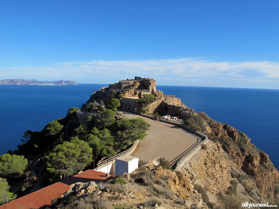 Cabo Tiñoso. Batería de Castillitos