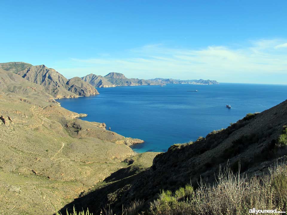 Cabo Tiñoso. Panoramic views from Cabo Tiñoso